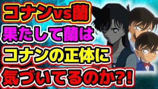 【コナン考察】コナンvs蘭!!蘭はコナンの正体に気づいてるのか?! Detective Conan