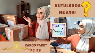 TRENDYOL ALIŞVERİŞİ ✅ PAKET AÇILIŞI 🍡 KARGOLARIMI BİRLİKTE AÇIYORUZ 💯