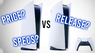 PS5 vs PS5 DIGITAL: Price, Release Date, Specs & Game Prices