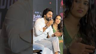 తన సినిమా స్టోరీ చెప్పిన నాచురల్ స్టార్ నాని#nani #naturalstarnani #saripodhaasanivaaram #ytshorts