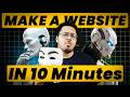 How to Make a Professional Website using AI in 10 Minutes!