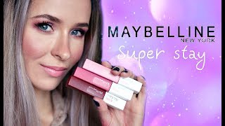 Матовая суперстойкая помада Maybelline Super Stay Matte Ink