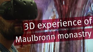 Working on the 3D visualisation of Maulbronn Monestery