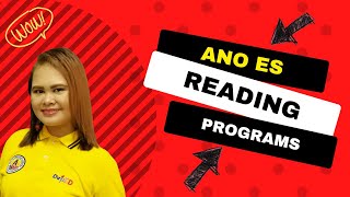 READING PROGRAMS OF ANO ELEMENTARY SCHOOL