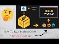How to run python script in html file || #pyscript