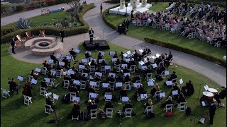 Wedding Ceremony with full Symphony Orchestra --Spotlight Music plays Sunrise Sunset