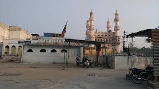 Early morning @makkah masjid,old city Hyderabad