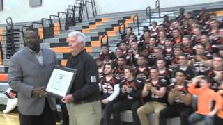 Patriots Coach of the Week Award- Rocky Nelson