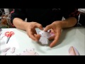 paper craft axolotl 입체종이접기 우파루파