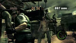 クリスマスでもバイオハザード5/I played Resident Evil 5 in Christmas