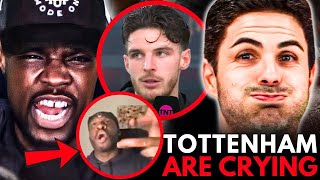 Arsenal Make Tottenham CRY😭 Rice BLASTS 'Fake' Online Fans😨 Expressions DESTROYS Sol Campbell😂