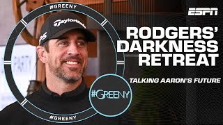Aaron Rodgers is going on a 'darkness retreat' in isolation before deciding his future | #Greeny