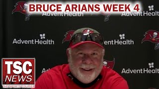 Bruce Arians on Bucs' Injuries, Tom Brady, Justin Herbert