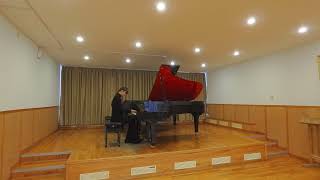 Ploshko Amelie (14 y.o.) J.S. Bach French Suite No.3 in B minor BWV814