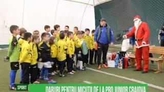 Daruri pentru micuţii de la Pro Junior Craiova