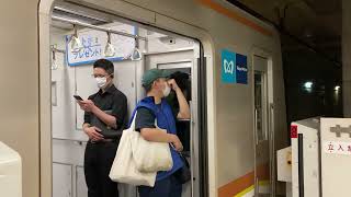 東京メトロ副都心線各駅停車元町中華街行き東新宿駅発車シーン