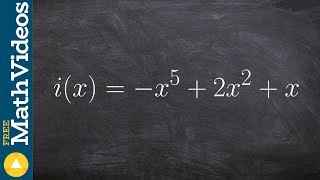 What are the important things to know about the graph of a function