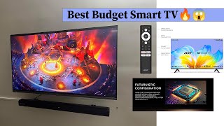 Acer 139 cm 55 inches Advanced I Series 4K Ultra HD Smart LED Google TV AR55GR2851UDFL Black