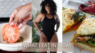 WHAT I EAT IN A DAY 2023 | FAT LOSS + HIGH PROTEIN + SIMPLE MEALS