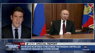 ABC News Special Report on latest on Russian threats to Ukraine