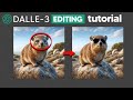 How To Edit Images With Dalle-3 Full Tutorial (Dalle-3 Inpainting)