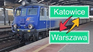 Z Katowic do Warszawy w Pendolino, podróże gracza - VLOG