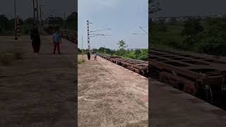 WAG-9 HC WITH DERMY TRAIN MANCHESWAR RAIL WORKSHOP. Subscribe and Like to reach 100000 subscribers.