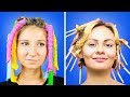 27 WEIRD AND BRILLIANT HAIR HACKS FOR GIRLS