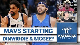 Jason Kidd Says Spencer Dinwiddie & JaVale McGee Will Start for Dallas Mavericks