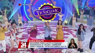 Kim Atienza, Rabiya Mateo at Pokwang, magpapasaya sa original countdown variety show na 'TiktoClock'