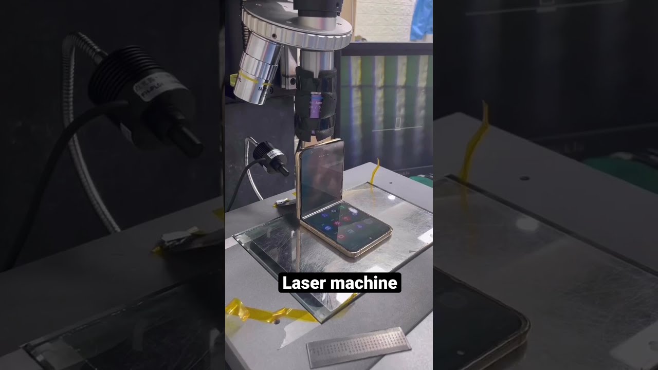 Display green line repair laser machine #displayrepair #iphone #samsung #shortsvideo
