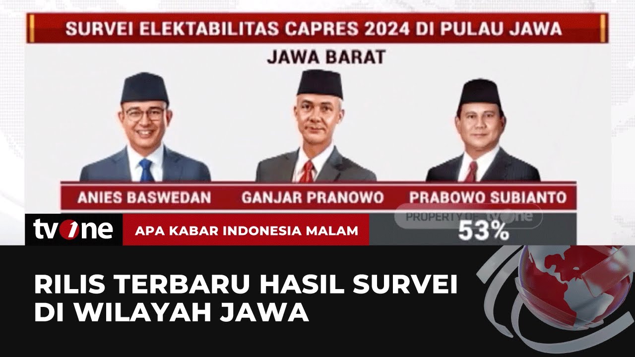 Survei Elektabilitas Capres 2024: Prabowo Unggul Telak Di Jawa Barat ...