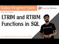 LTRIM and RTRIM Functions in SQL || Lesson 58 || DBMS || Learning Monkey ||