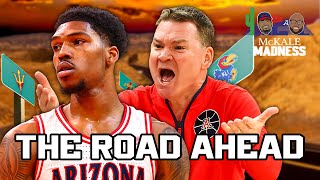 Breaking Down Arizona Basketball's TOUGHEST Road Tests In The BIG 12