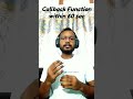 callback function javascript || callback in javascript || callback in node js || callback  #coding