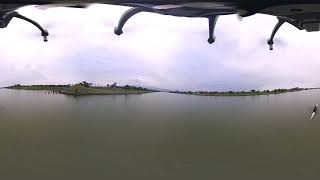 空拍冬山河親水公園 360 4K