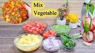 Mix Sabzi Recipe By Maria Ansari || Mix Vegetable Masala Recipe || Winter Recipes ||