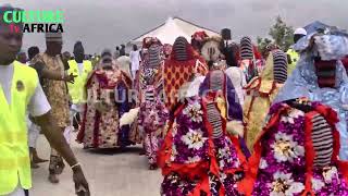 fanciful display of masquerades in celebration of 2023 WORLD EGUNGUN FESTIVAL at Ilasan town, Etiosa