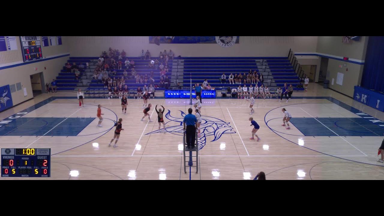 Kindred High School Vs Enderlin High School Womens Varsity Volleyball ...