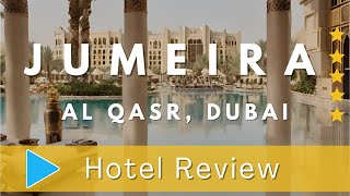 Inside the Most Extravagant Hotel in Dubai | Jumeirah Al Qasr Dubai Hotel Review