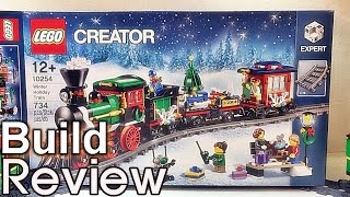 레고 홀리데이 기차 크리에이터 10254 조립 과정 리뷰 LEGO Creator Expert Holiday Train Build Review