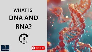 DNA vs RNA Explained | Structure, Function & Key Differences