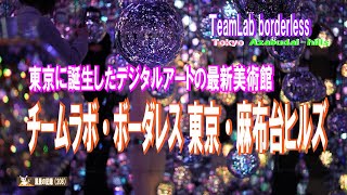 チームラボ・ボーダレス　東京・麻布台ヒルズ　【TeamLab Borderless TOKYO】The new Digital art Museum that was born in Tokyo.