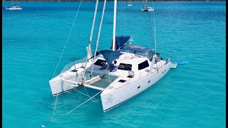 SWITCH 51 Performance Catamaran. Full Video Tour  By Owners.