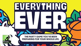 Everything Ever ►►► another great party game that works surprisingly well for 2!