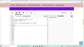 Python 9: Importing Text Files and Plot Formatting
