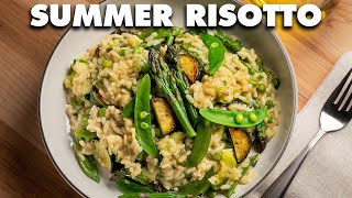 Summer Lemon Vegetable Risotto Recipe!