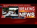 high tension in kirlampudi police interrupts mudragada padayatra ntv