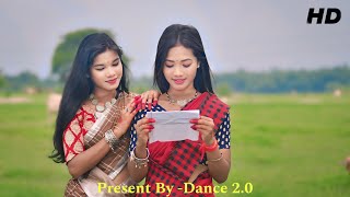 Bihure Logon 2.0 Dance Cover ! বিহুরে লগন 2.0 !New Folk Song ! Pompi \u0026 Urmi ! New Bengali Song  2024