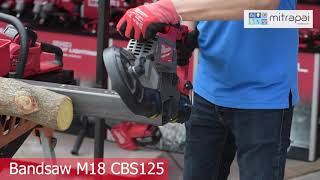 เลื่อยสายพาน M18 CBS 125 Milwaukee